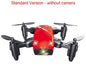 Micro Foldable RC Drone 3D Bearing Steering Wheel Remote Control Quadcopter Toys With Camera WiFi APP Control Helicopter Dron Kids Gift