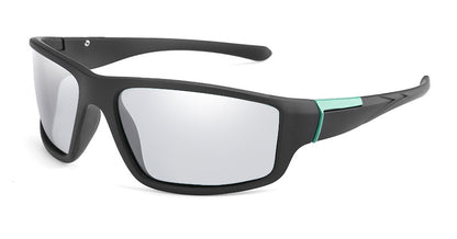 Matte Black Sport Goggles Sun Glasses