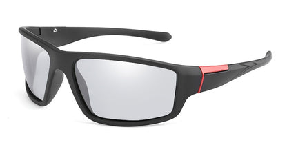 Matte Black Sport Goggles Sun Glasses