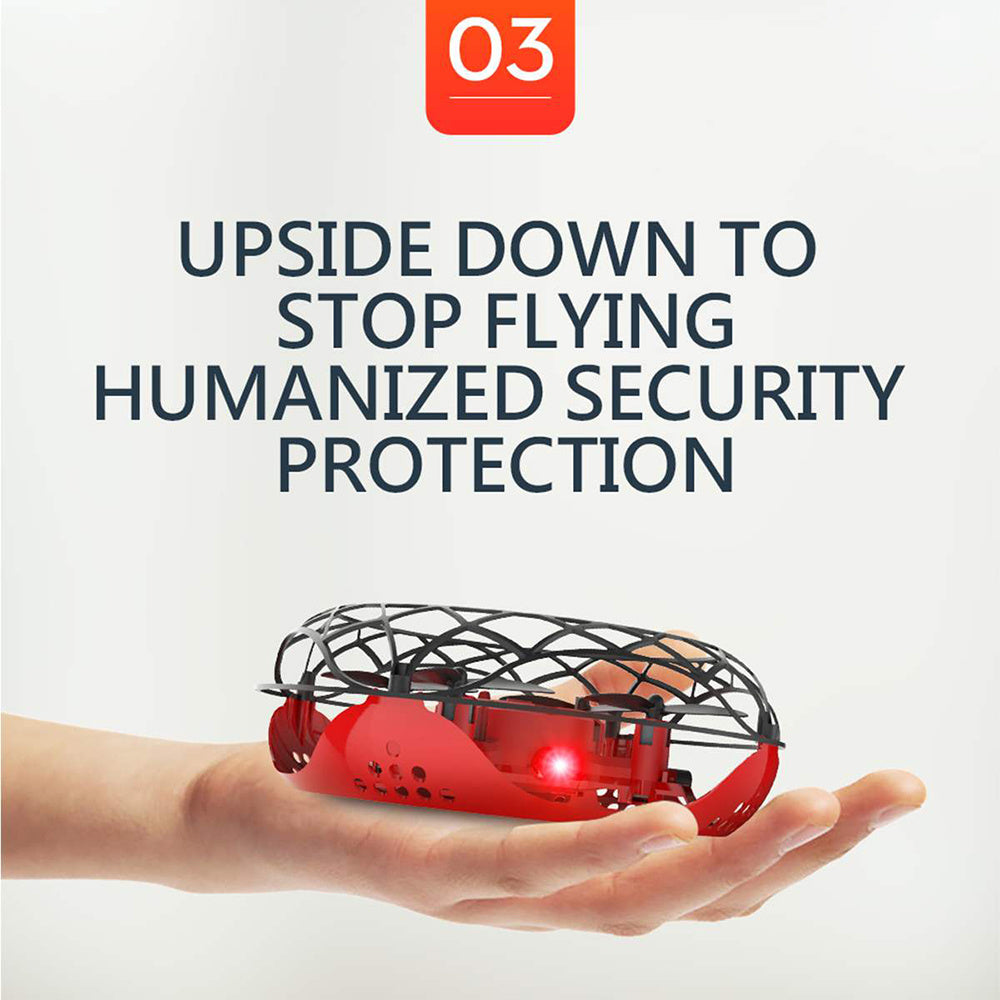 L101 UFO Interactive Drone Infrared Sensor Induction Quadcopter Intelligent Fly Hand Control Helicopter Children Magic Dron Toy