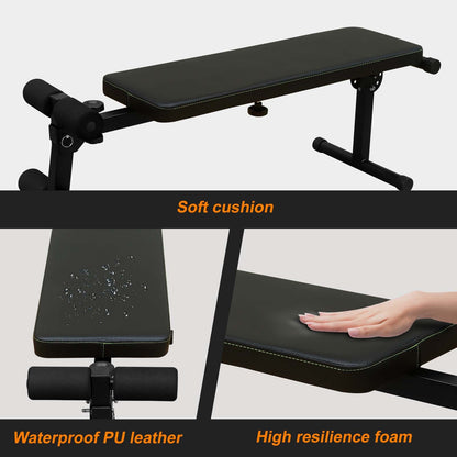 Power Tower Parallel Bar Station With Bench Chin-Up Bar Holder