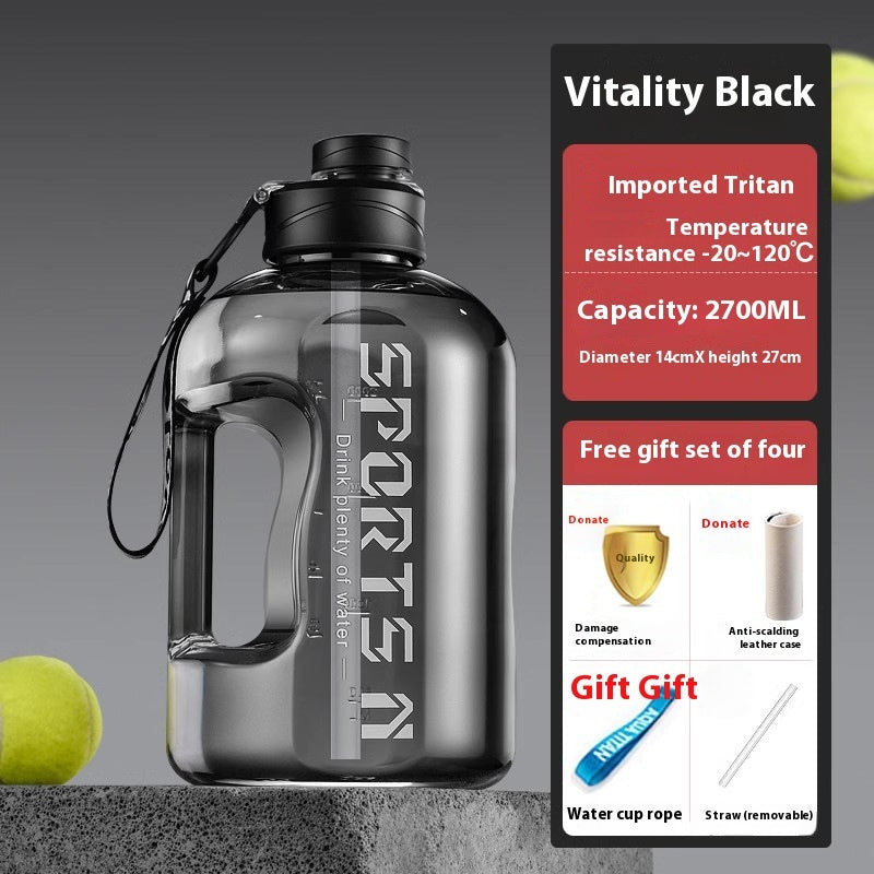 Large-capacity Water Cup Male Sports Fitness Bottle