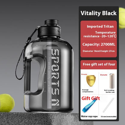 Large-capacity Water Cup Male Sports Fitness Bottle