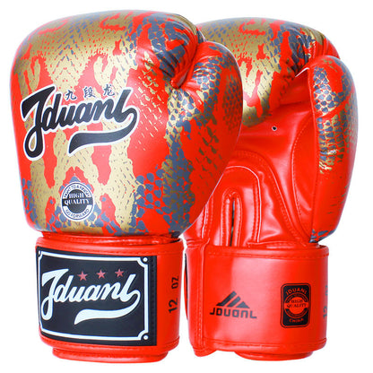 Python pattern boxing gloves