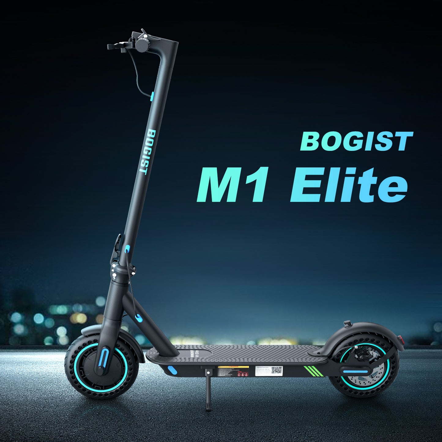 BOGIST Electric Scooter,8.5 Inches, Power 250W Battery Capacity 36V 7.8Ah, Max Speed 10-30KM