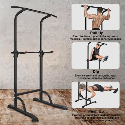 Power Tower Exercise Parallel Bar Pull-Up Bar