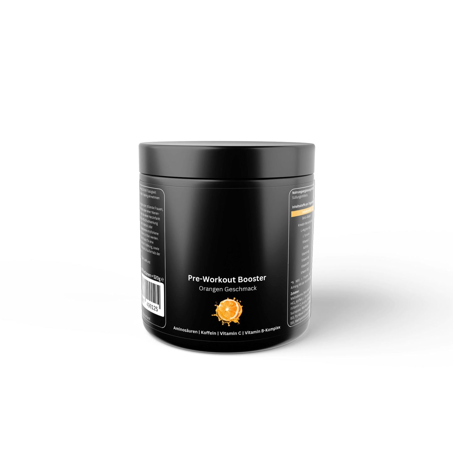 Pre-Workout Booster - flavor: Orange