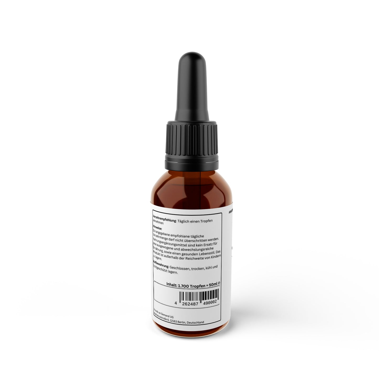 Vitamin D3 + K2 - 1,700 Drops (1,000 I.U.)