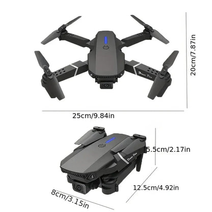 New E88 Pro WIFI FPV Drone Wide Angle HD 4K 1080P Camera Height Hold RC Foldable Quadcopter Dron Helicopter Toys Gift