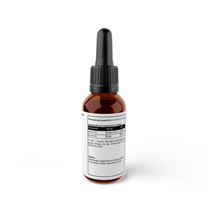 Vitamin D3 + K2 - 1,700 Drops (1,000 I.U.)