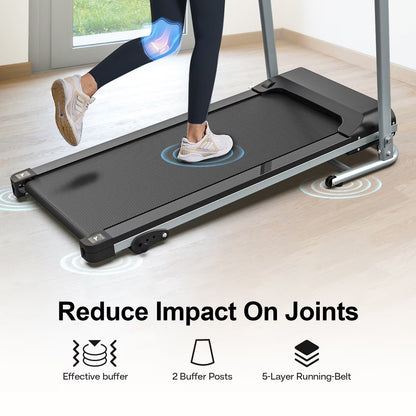 Folding Treadmill For Home Use With Pulse Sensor, Motorized Treadmill Treadmill For Home Office